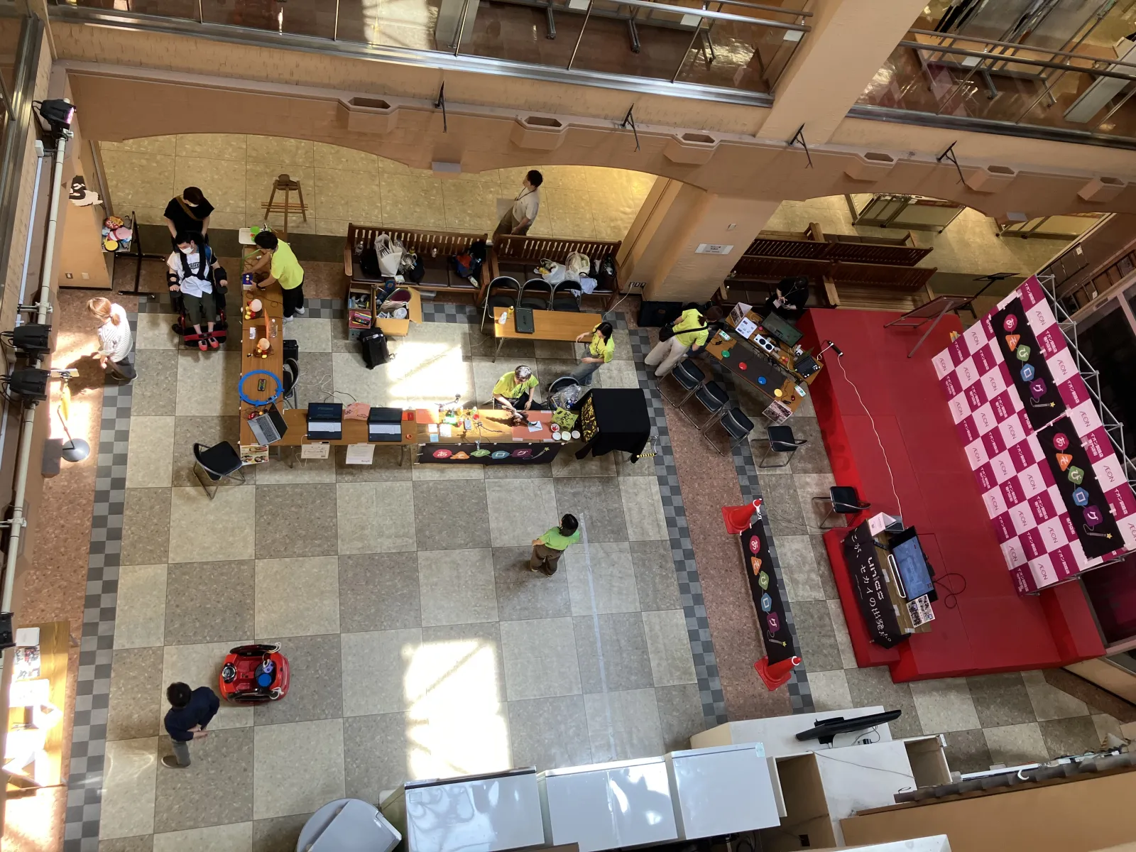 あそびログ釧路会場の入口